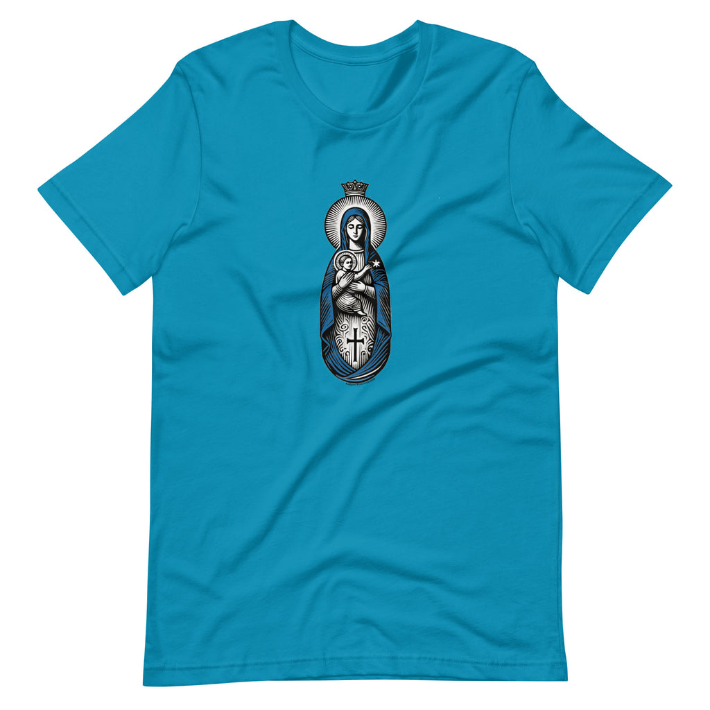 Blessed Virgin Mary T-Shirt - Rugged Rosaries®
