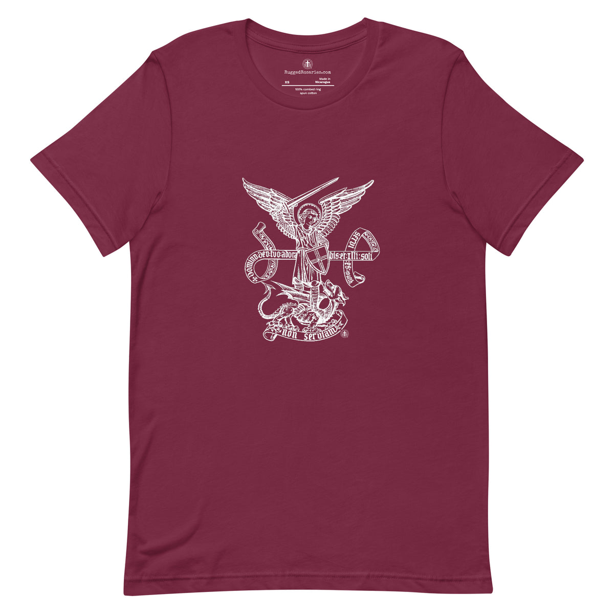 St. Michael Old World T-Shirt - Catholic Faith T-shirt