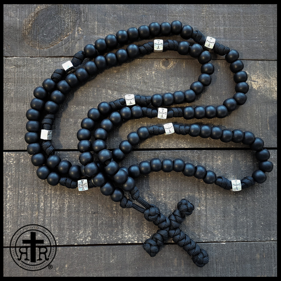 Ankh and Hamsu mini rosary
