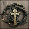y- Knotted Combat Paracord Rosary Samples