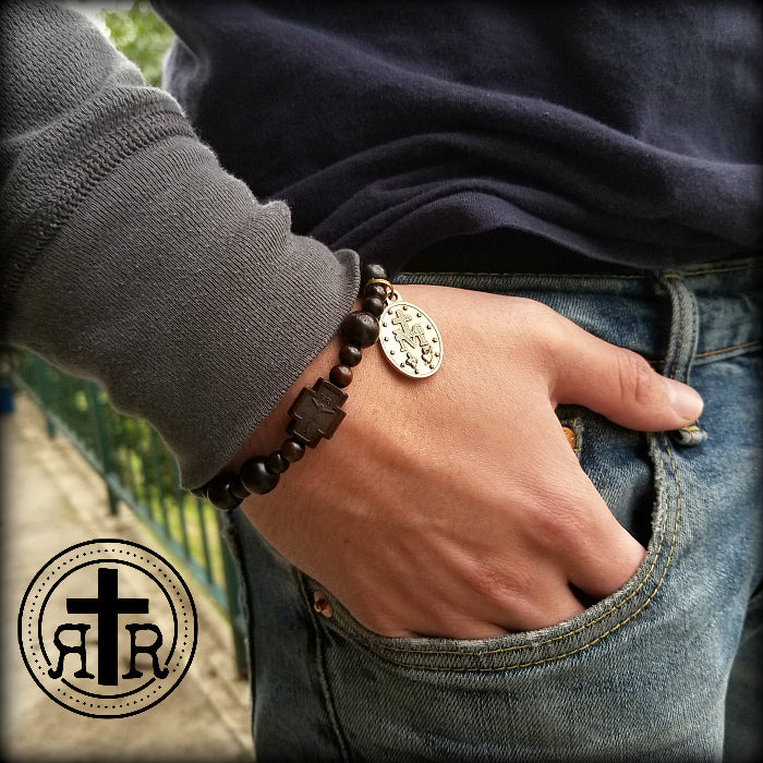 St. Benedict Light Bracelet | Catholic Bracelet – Saint and Stone
