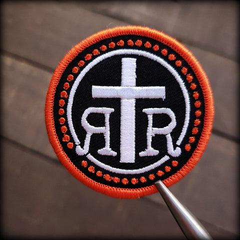 Rugged Rosaries Logo Morale Patch