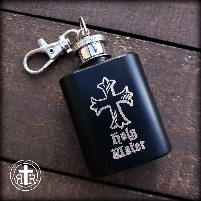 Holy Water Flask in BLACK