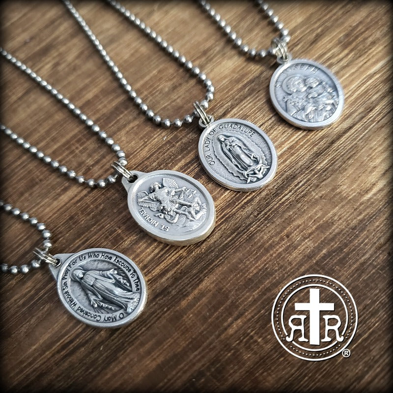 Saint Medal Pendant - Rugged Rosaries®