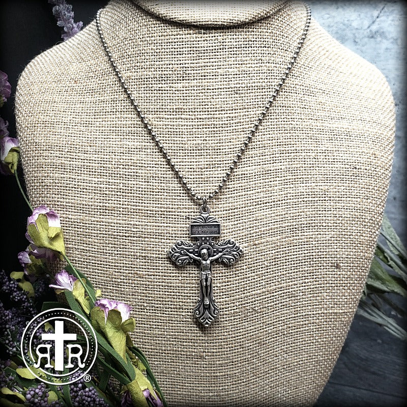 Pardon Crucifix Powerful Protection Pendant
