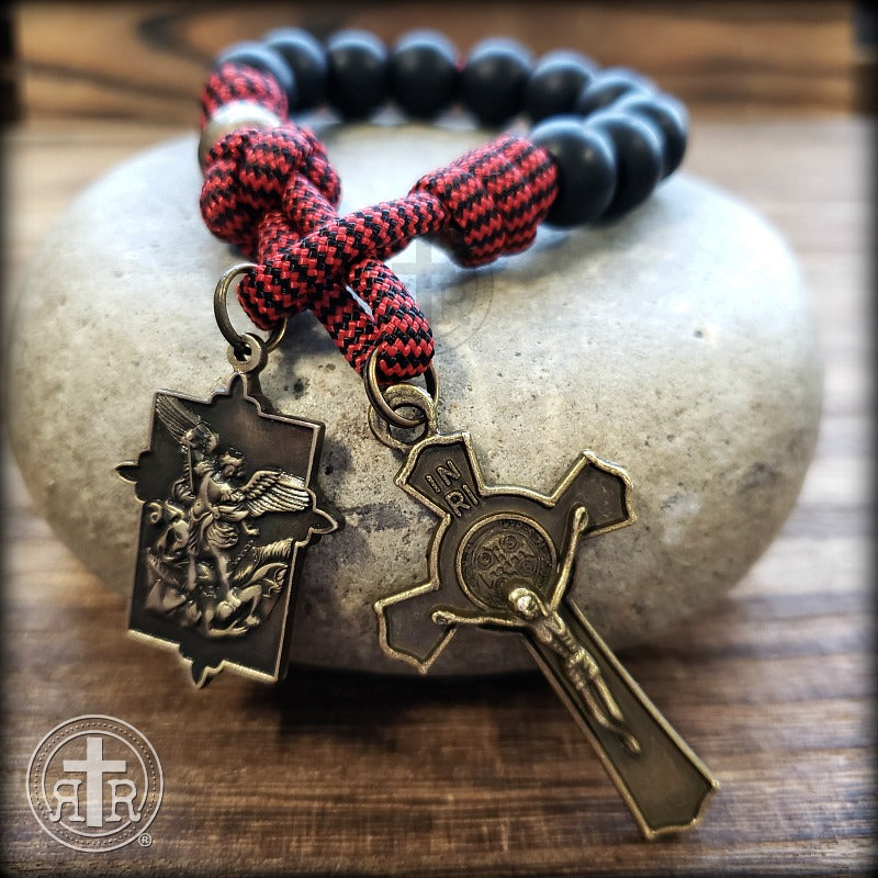 Rugged Rosaries® St. Michael Collection for the Spiritual Warrior