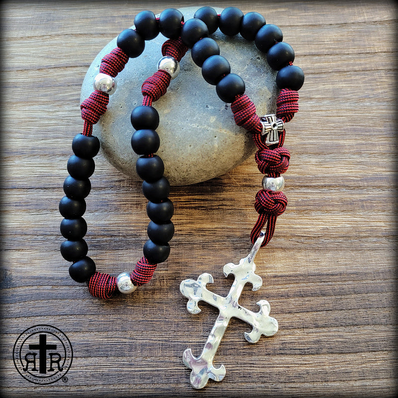Anglican Paracord Rosary for Anglican, Episcopal and Christian Faiths -  Jesus Prayer Beads - Rugged Rosaries®