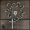Saint Michael combat rosary, WWI Michael Combat Rosary, Battle Beads, St. Michael ball chain rosary.