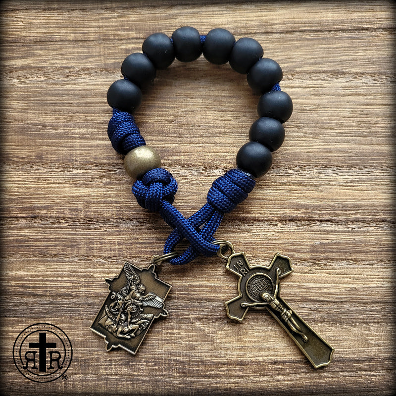 Soldier St. Michael Pocket Rosary - Rugged Rosaries®