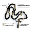Soldier's Camo Paracord Rosary -Strongest Combat Rosary Available