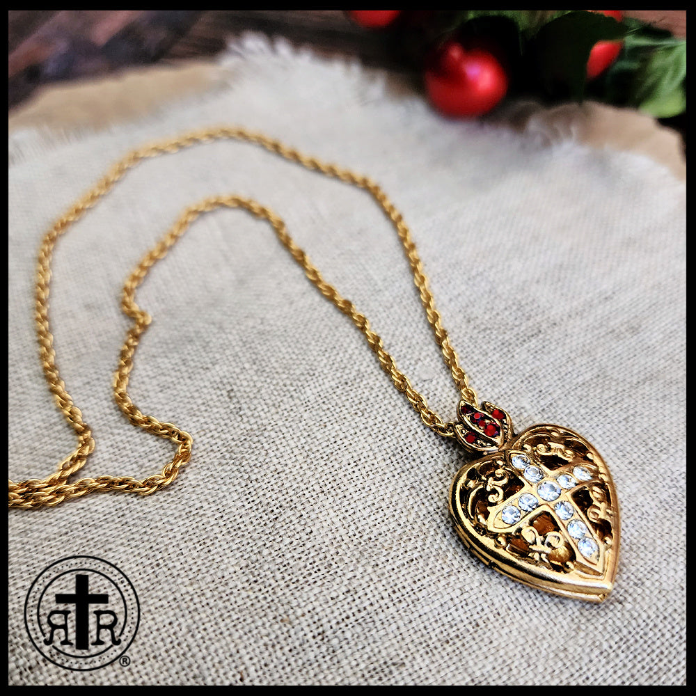 14k Heart Locket Necklace – RG