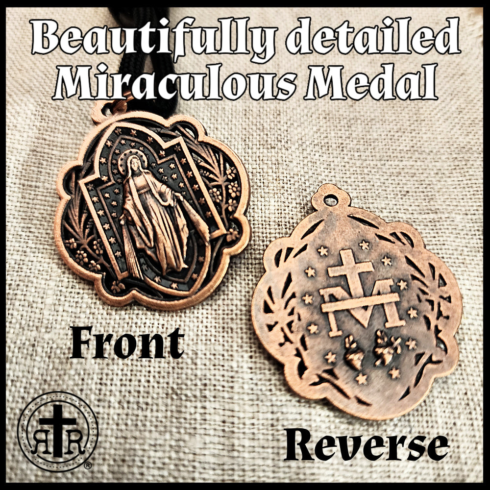 Miraculous One-Decade Pocket Rosary - Extreme Beauty, Durability, Portability
