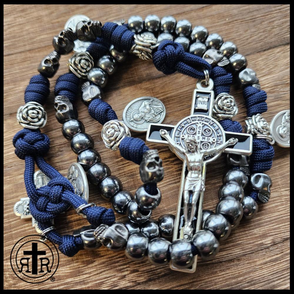 z - Custom One of a Kind Rosary for Wayne E.