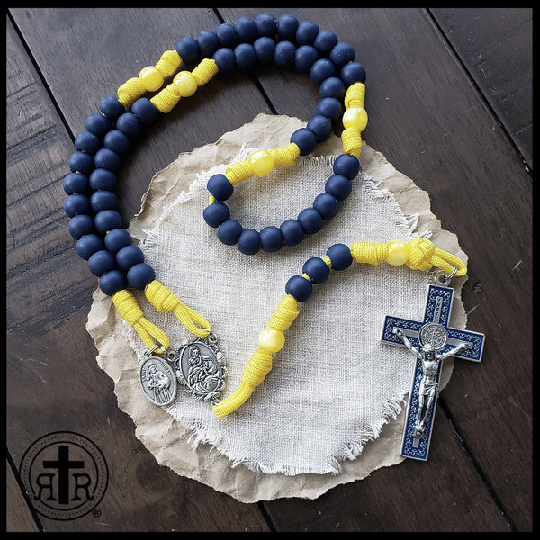 z - Custom Camino Yellow Rosary for Katherine K