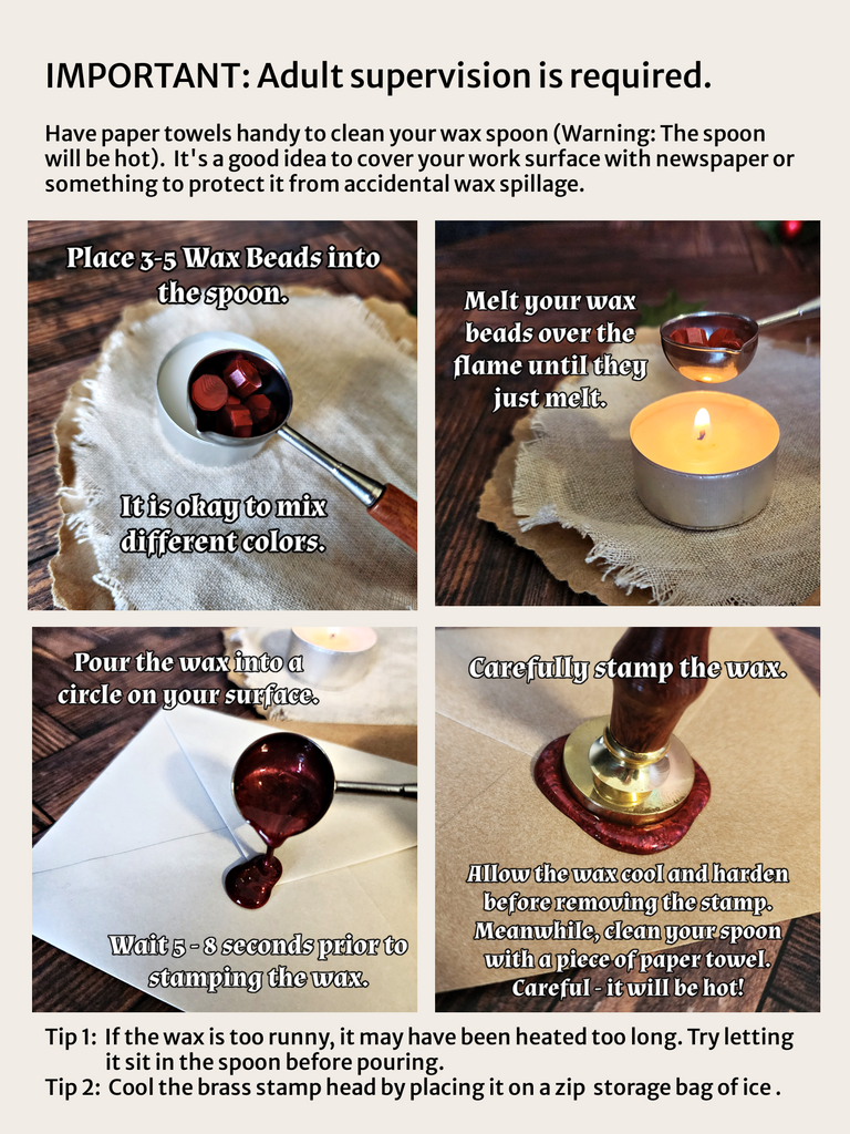 Christian Sealing Wax Art Kit - Create Beautiful Designs in Wax