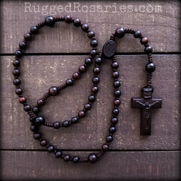 Cathoic Rosaries | Mini Rosaries | Wood Carved