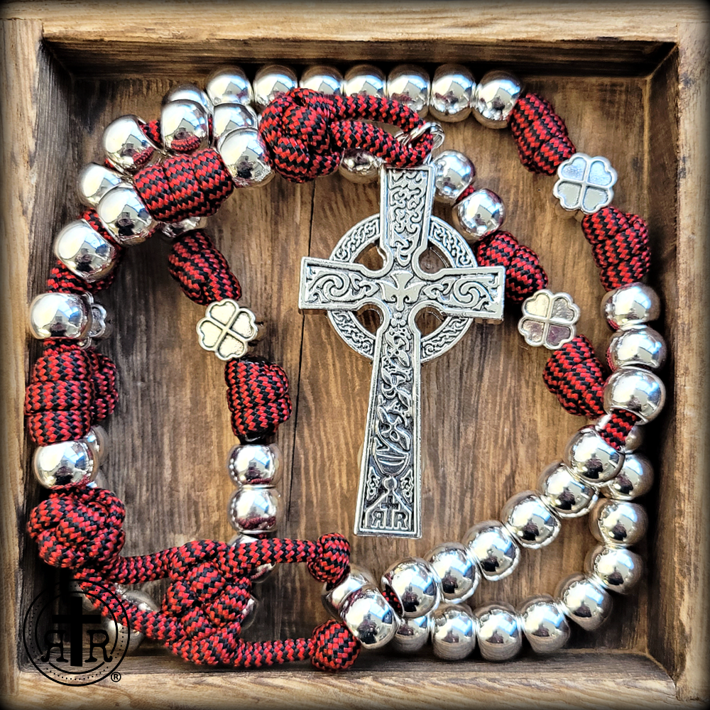 Hirten Irish Celtic Crucifix Rosary Making Parts